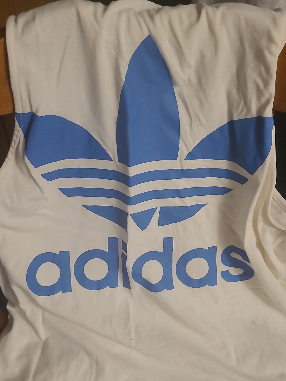 Adidas Blue Blue Trefoil Tank